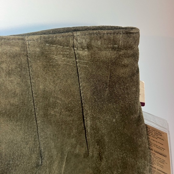 NWT Global Identity G-Ill vintage leather midi skirt - Picture 8 of 14